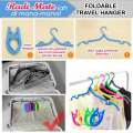 1PC RADIMATE Foldable Travel Hanger - Pastel Series - RM3.00